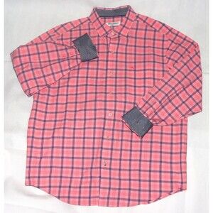 Tommy Bahama Island Zone Men Long Sleeve Button Front Flip Cuff Shirt Size Large